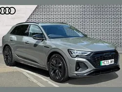 Grey Used 2023 Audi Q8 e-tron Black Edition SUV | £40,480