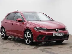 Red Used 2022 VW Polo GTI Hatchback | £21,480 (Fair price)