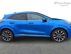 Blue Used 2022 Ford Puma ST-Line X SUV | £16,990 (Fair price)