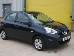 Black Used 2016 Nissan Micra Visia Hatchback | £5,545 (Fair price)