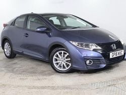 Blue Used 2016 Honda Civic SE Plus Hatchback | £7,475 (Good price)