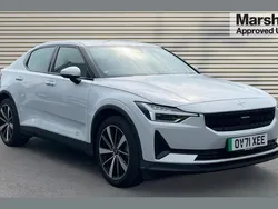 Silver Used 2021 Polestar 2 Standard Range Single Motor Sedan | £20,043 (Fair price)