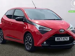 Red Used 2021 Toyota Aygo Trend Hatchback | £12,899 (Fair price)