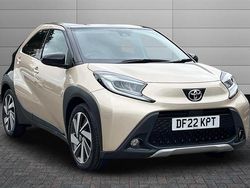 Brass gold with black roof Used 2022 Toyota Aygo X SUV | £12,395