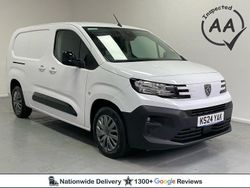 White Used 2024 Peugeot Partner S MPV | £15,450 (Expensive)