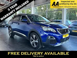 Blue Used 2019 Peugeot 3008 Allure SUV | £12,195 (Fair price)