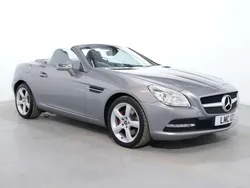 Silver Used 2012 Mercedes SLK250 Cabriolet | £6,800