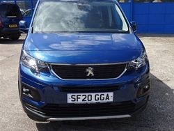 Blue Used 2020 Peugeot Rifter Allure MPV | £10,995 (A bit pricey)