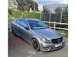 Silver Used 2011 Mercedes C250 AMG Coupe | £4,999 (Good price)