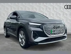Grey Used 2022 Audi Q4 e-tron S-Line SUV | £31,290 (Fair price)