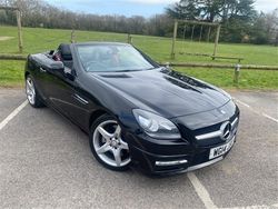 Black Used 2014 Mercedes SLK250 AMG Cabriolet | £7,799 (Good price)