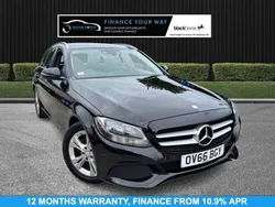 Black Used 2016 Mercedes C200 Executive Estate | £9,395 (Super price)