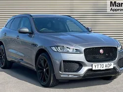 Grey Used 2020 Jaguar F-Pace Chequered Flag SUV | £27,463 (Fair price)