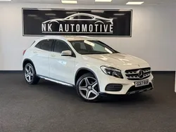 White Used 2017 Mercedes GLA200 AMG line SUV | £13,890 (Fair price)