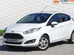 White Used 2016 Ford Fiesta Zetec Hatchback | £7,490 (Fair price)