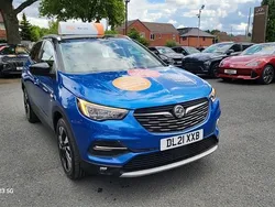 Blue Used 2021 Vauxhall Grandland X Edition SUV | £11,227 (Fair price)