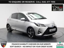 Silver Used 2019 Toyota Yaris Hybrid Hatchback | £13,990 (Fair price)