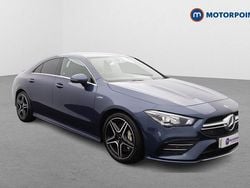 Blue Used 2019 Mercedes CLA35 AMG Coupe | £24,049 (Good price)