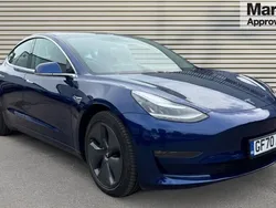 Blue Used 2020 Tesla Model 3 Long Range Sedan | £18,187 (A bit pricey)