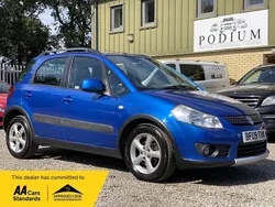Blue Used 2009 Suzuki SX4 GLX Hatchback | £2,490 (A bit pricey)