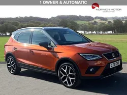 Orange Used 2019 Seat Arona FR Sport SUV | £12,999 (Fair price)