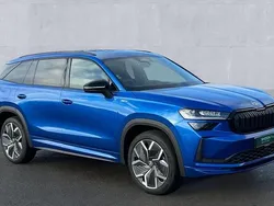 Blue Used 2024 Skoda Kodiaq SportLine SUV | £39,890 (Expensive)