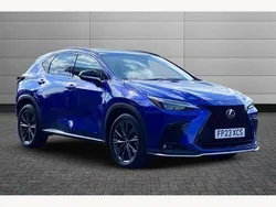 Blue Used 2023 Lexus NX450h+ Sport Line SUV | £47,668 (A bit pricey)
