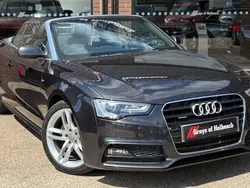 Grey Used 2014 Audi A5 Cabriolet S-Line Cabriolet | £9,995 (Fair price)