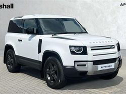 Solid fuji white Used 2022 Land Rover Defender SUV | £38,890 (Super price)