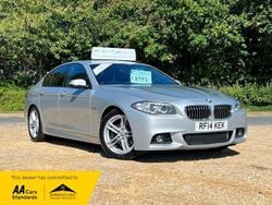 Silver Used 2014 BMW 520 M Sport Sedan | £6,995 (Fair price)