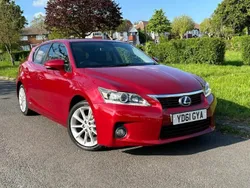 Red Used 2011 Lexus CT200h Hatchback | £5,475 (Fair price)