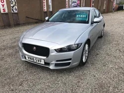 Silver Used 2018 Jaguar XE Prestige Sedan | £7,495 (Fair price)