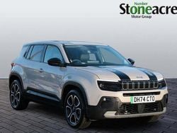 New 2025 Jeep Avenger EV Summit SUV | £23,995 (Fair price)