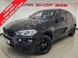 Black Used 2018 BMW X6 M Sport SUV | £25,650 (Fair price)