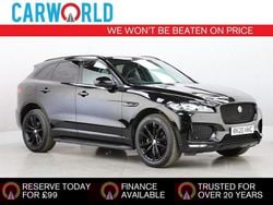 Black Used 2020 Jaguar F-Pace Chequered Flag SUV | £17,989 (Good price)