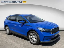 Blue Used 2022 Skoda Enyaq iV SUV | £15,190 (Fair price)