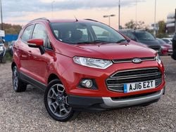 Red Used 2016 Ford Ecosport Titanium SUV | £4,195 (Good price)
