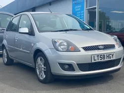 Silver Used 2008 Ford Fiesta Ghia Hatchback | £4,695 (Expensive)