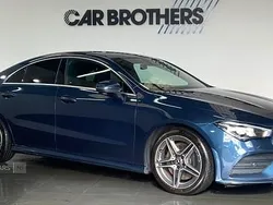 Blue Used 2021 Mercedes CLA250 AMG line Sedan | £19,995 (Fair price)