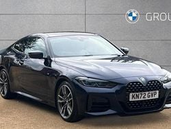 Blue Used 2022 BMW M440 Comfort Edition Sedan | £36,995 (Fair price)