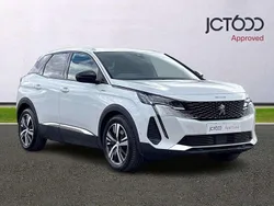 White Used 2022 Peugeot 3008 Allure Premium SUV | £15,750 (Fair price)