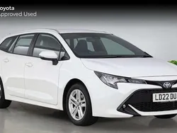 White Used 2022 Toyota Corolla Sport Estate | £19,295 (Fair price)