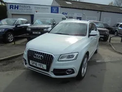 White Used 2016 Audi Q5 S-line plus SUV | £9,990 (Good price)