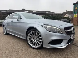 Silver Used 2014 Mercedes CLS220 Shooting Brake AMG line Estate | £12,495