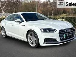 White Used 2019 Audi A5 Sportback S-Line Hatchback | £19,800 (Good price)