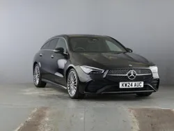 Cosmos black Used 2024 Mercedes CLA220 Shooting Brake AMG Line Premium Estate | £31,690