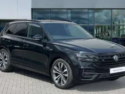 Deep black pearlescent Used 2022 VW Touareg Black Edition SUV | £47,423 (Fair price)