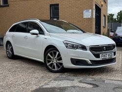 White Used 2017 Peugeot 508 GT-line Estate | £8,999 (Super price)