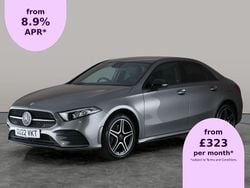 Grey Used 2022 Mercedes A250 AMG line Sedan | £22,209 (Fair price)
