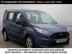 Blue Used 2019 Ford Tourneo Zetec MPV | £10,440 (Fair price)